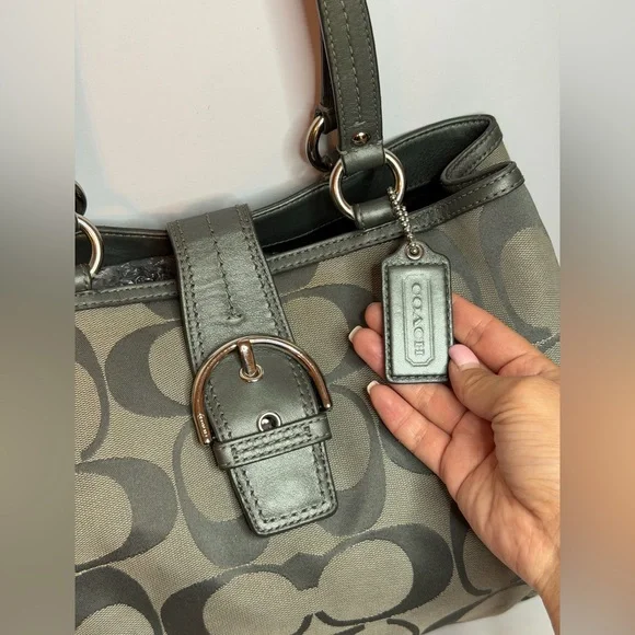 Coach Soho Signature Carryall Tote Bag